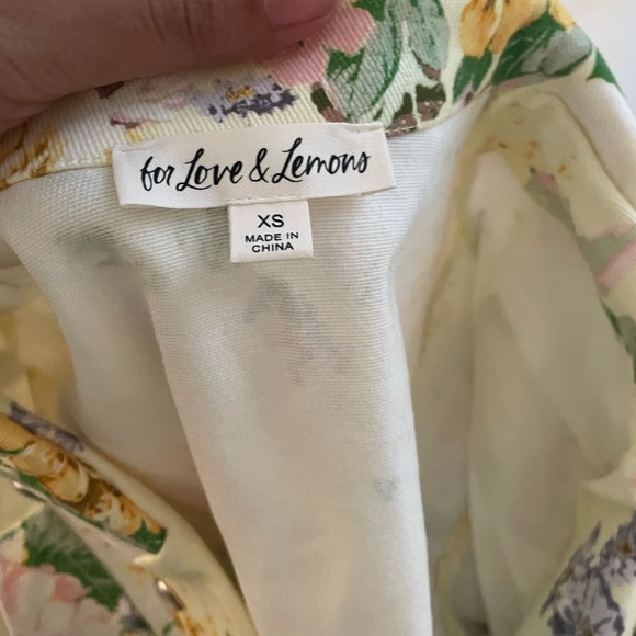 For Love and Lemons Chamomile Romper - Picture 5 of 5